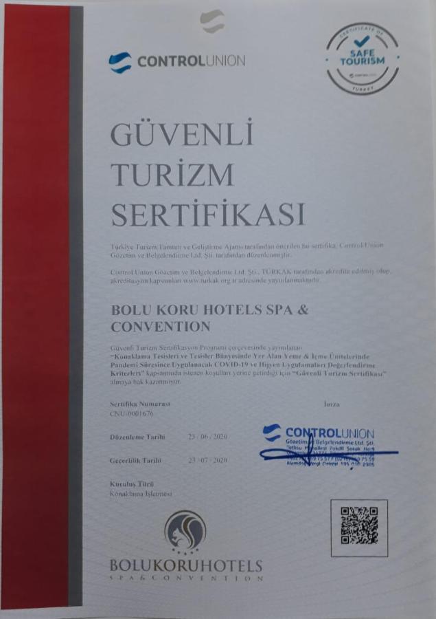 Bolu Koru Hotels Spa & Convention Yolcati  Exterior photo